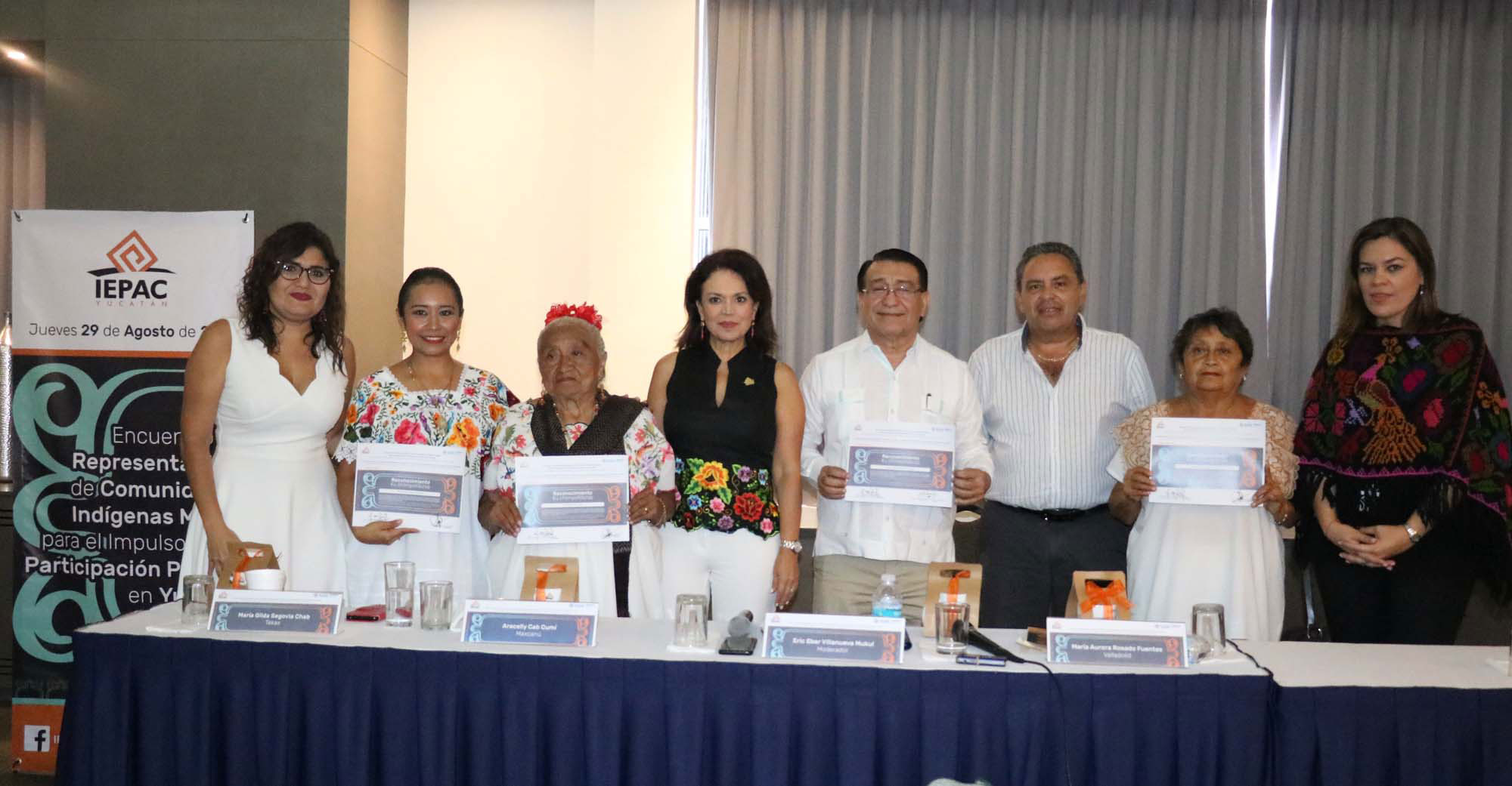 Encuentro de Representantes de Comunidades Indígenas Mayas para el Impulso de su Participación Política 29 Agosto 2019